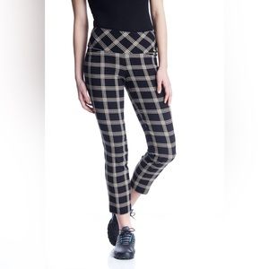 Swing Control Plaid Ankle Pant